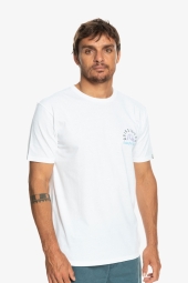 Quiksilver Originalbarrel Beyaz Erkek Tişört 