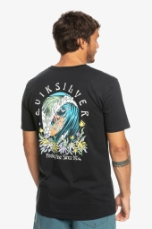 Quiksilver Originalbarrel Siyah Erkek Tişört 