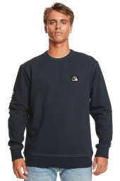 Quiksilver The Original Crew Lacivert Erkek Sweatshirt 