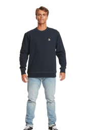 Quiksilver The Original Crew Lacivert Erkek Sweatshirt 