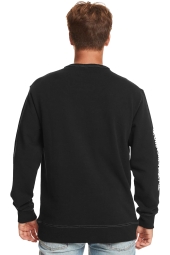 Quiksilver The Original Crew Siyah Erkek Sweatshirt