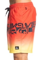 Quiksilver Word Block 17" Erkek Turuncu Deniz Şortu