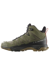 Salomon X Ultra 4 Mid GTX Yeşil Outdoor Bot