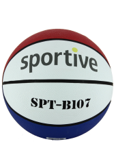 Sportive SPT-B107 - Mix Kırmızı-Mavi Basketbol Topu