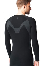 Thermoform HZT14001 - Extreme Erkek Siyah Seamless Termal Swearshirt