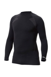 Thermoform HZT14001 - Extreme Erkek Siyah Seamless Termal Swearshirt