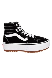 Vans Filmore Hi Tapered Platform St Siyah Kadın Günlük Ayakkabı