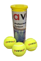 AVESSA TT-800 YELLOW MAÇ TENİS TOPU 3'LÜ TÜPTE