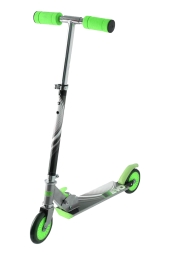 Grand Wolf Yeşil Çizgili Baskılı Scooter