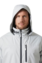 Helly Hansen Gri Crew Midlayer Kapişonlu Mont  Erkek