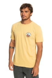 Quiksilver Bubble Stamp Hardal Erkek T-shirt