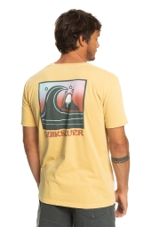 Quiksilver Bubble Stamp Hardal Erkek T-shirt