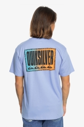 Quiksilver Hydrangea Mavi Erkek Günlük  Tişört