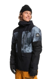 Quiksilver Mission Printed Block Gri Erkek Snowboard Montu