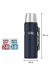 Thermos Siyah Stainless King X Large Termos 2 Lt